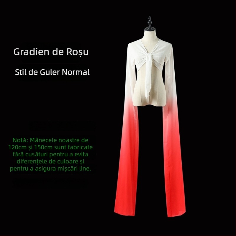 Water Sleeve Opera Top pentru adulți - Costum de dans unisex, poliester, conținut 90–95% poliester, Vara 2022