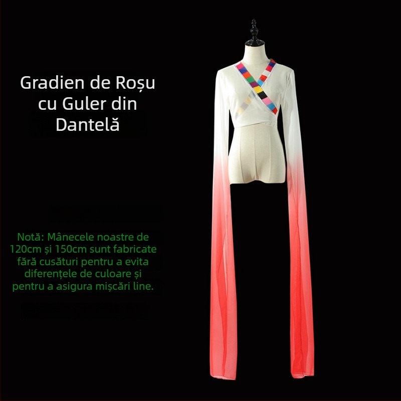 Water Sleeve Opera Top pentru adulți - Costum de dans unisex, poliester, conținut 90–95% poliester, Vara 2022