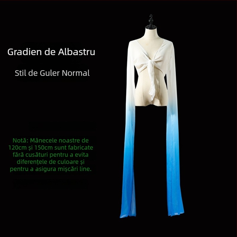 Water Sleeve Opera Top pentru adulți - Costum de dans unisex, poliester, conținut 90–95% poliester, Vara 2022