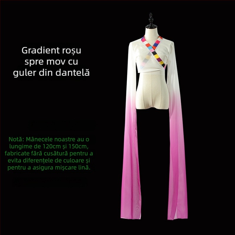 Water Sleeve Opera Top pentru adulți - Costum de dans unisex, poliester, conținut 90–95% poliester, Vara 2022