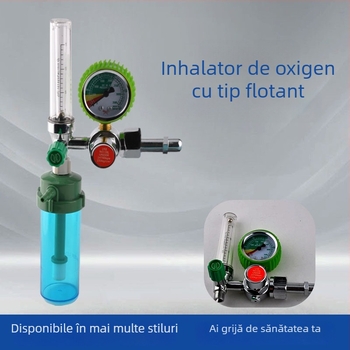 Inhalator de oxigen plutitor Jin Yan YR-88 cu debimetru și manometru pentru uz casnic