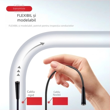 Endoscop industrial cu cameră HD pentru întreținere auto și inspecție a conductelor NF-615