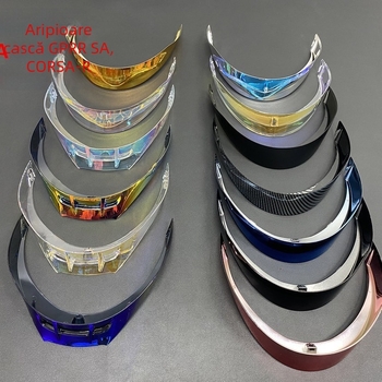 Spoiler spate pentru cască Pista: compatibil cu GPR, GPRR, Corsa R; material ABS; nr piesă 19040010902; pentru adulți