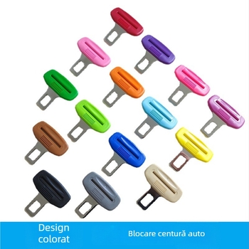 Limba centurii auto – ABS plastic, formă curbată