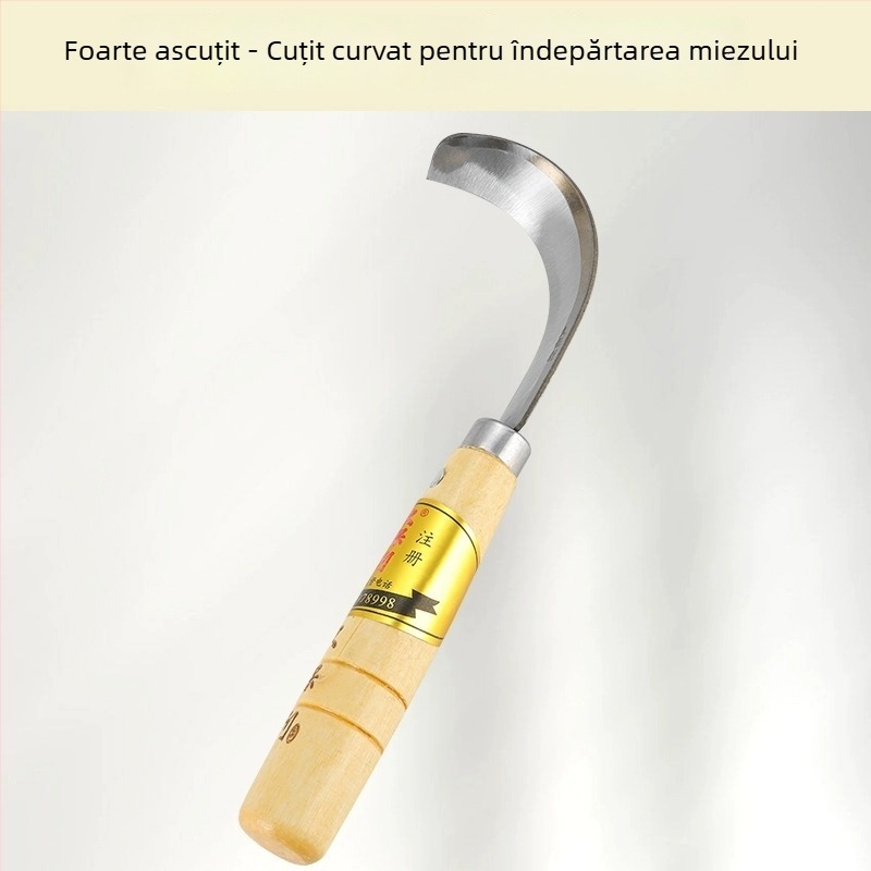 Cuțit separator pentru jackfruit – oțel inoxidabil, unealtă multifuncțională pentru eliminarea miezului și despărțirea fructului