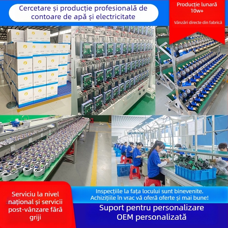 Contor Bluetooth inteligent pentru locuințe și spații închiriate, cu scanare de la distanță pentru încărcare și plată, monofazat, preplătit