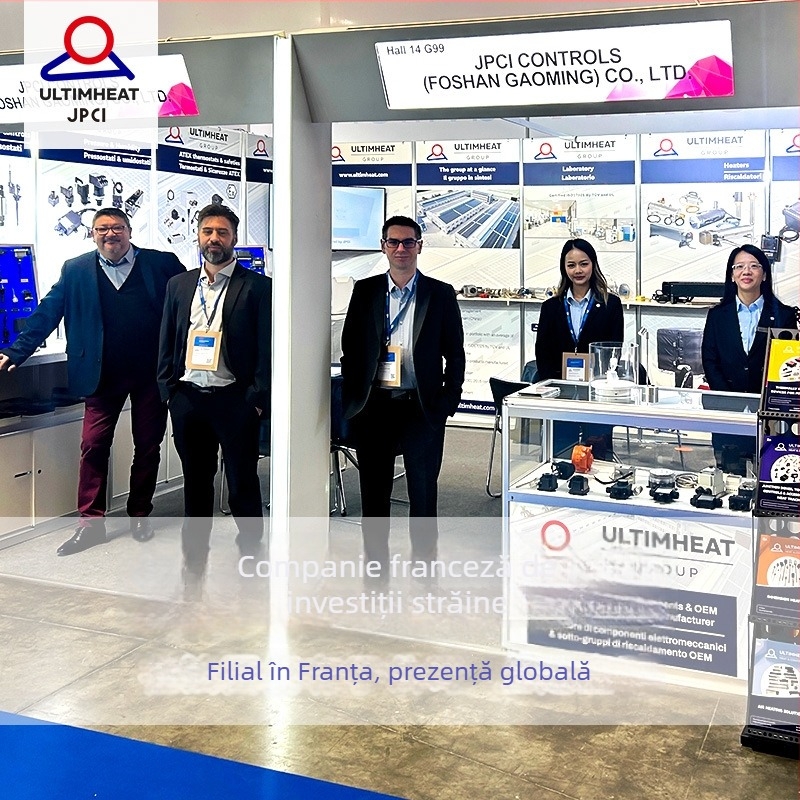 Termostat cu două sonde, 3 poli, 25A, reglare temperatură prin buton, reset manual, suport cu 2 găuri M4, 0-85°C, ±1°C, 400V