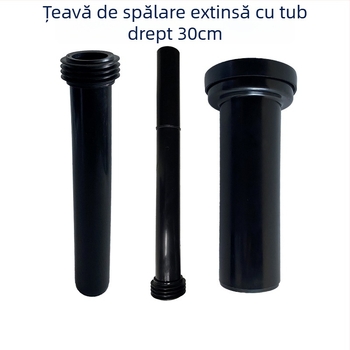 Set de fitinguri pentru toaletă cu montaj pe perete – rezervor ascuns; PVC, silicon, PE; pentru canalizare; turnare prin matriță