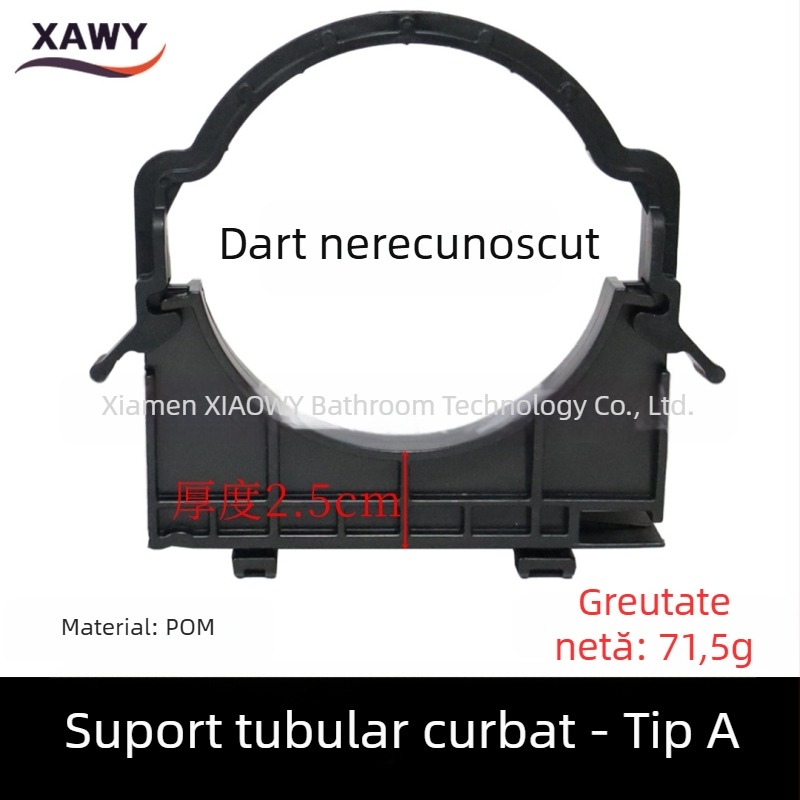 Set de fitinguri pentru toaletă cu montaj pe perete – rezervor ascuns; PVC, silicon, PE; pentru canalizare; turnare prin matriță