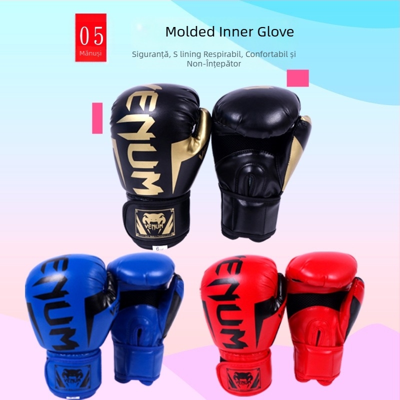 Set de protecție pentru arte marțiale: protecții pentru cap, mâini (palme și încheieturi), coate, genunchi și gleznă, din spandex; potrivit pentru box