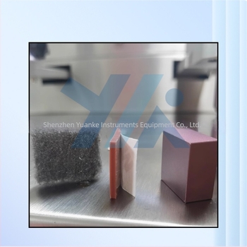 Fișă de fixare pentru tester de abraziune cu lână de oțel și placă pătrată din silicon antiderapant, model YK-FKD1*1CM/2*2CM