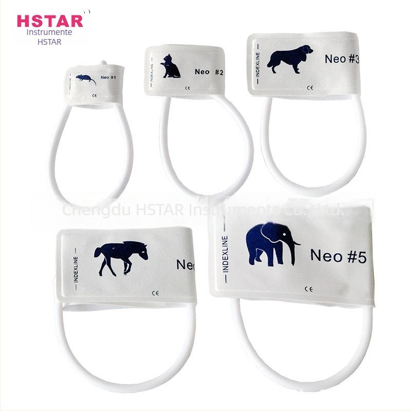 Manșetă de tensiune arterială de unică folosință pentru animale, din material nețesut, Huizhida, procesare personalizabilă