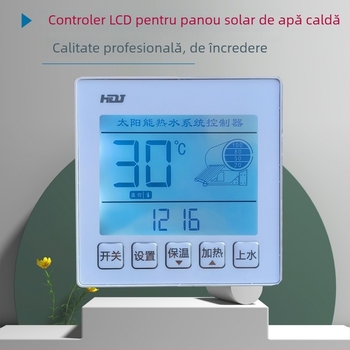 Controler pentru încălzitor solar de apă, modelul 86, afișaj LCD, montaj ascuns, precizie 99%