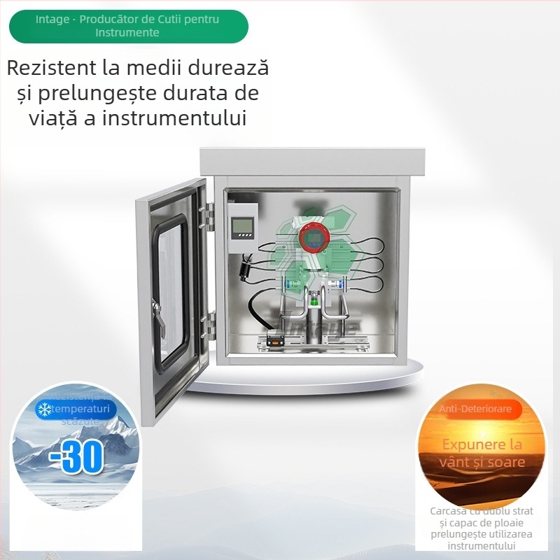 Cutie izolatoare din oțel inoxidabil pentru transmițere de presiune, protecție împotriva exploziei, design integrat sau separat, capacitate personalizabilă pentru un singur dispozitiv sau mai multe