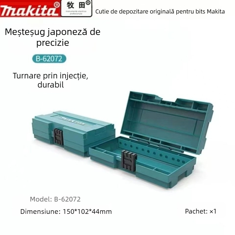Makita cutie de scule din plastic pentru depozitare piese și șuruburi