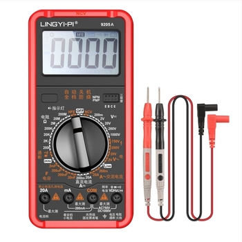 DT9205A Multimetru digital de înaltă precizie – automat complet, inteligent, multifuncțional, protecție anti-arz, pentru electricieni