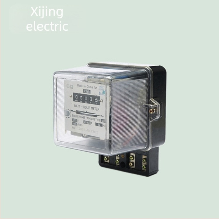 DD862 Contor monofazat electronic-mecanic, pentru uz casnic, 220V, Brand Xijing/C-ken