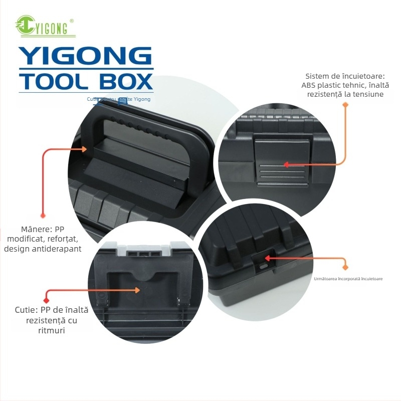 Mi Series Cutie de unelte din plastic - depozitare și instrumente, multifuncțională
