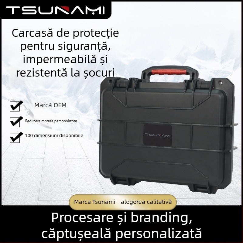 Cutie impermeabilă pentru unelte, portabilă din plastic PP modificat, cutie de siguranță personalizabilă de Su nano