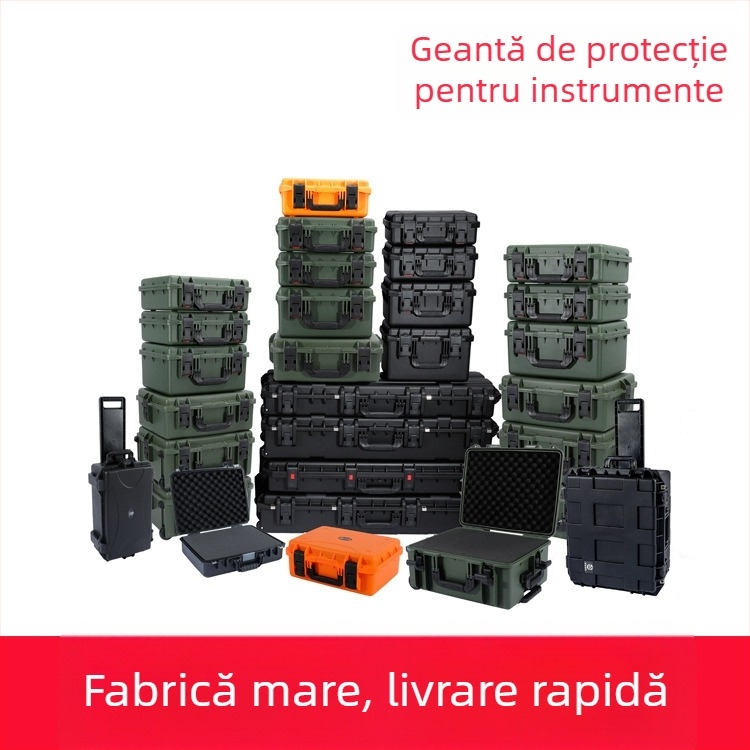 Cutie de unelte cu capacitate de încărcare 300 kg, cadru din aliaj PP de înaltă rezistență, interior EVA/burete/XPE, procesare personalizabilă, destinat utilizării în exterior, situații de urgență, militară și industrială