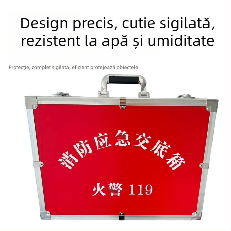 Cutie de unelte din aliaj de aluminiu – cutie portabilă pentru urgențe, siguranță și depozitare