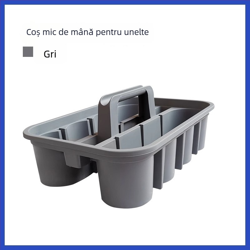 Cutie de unelte din plastic, coș de mână pentru unelte, depozitare pentru unelte și instrumente, origine Jiangxi, rezistență la încărcare