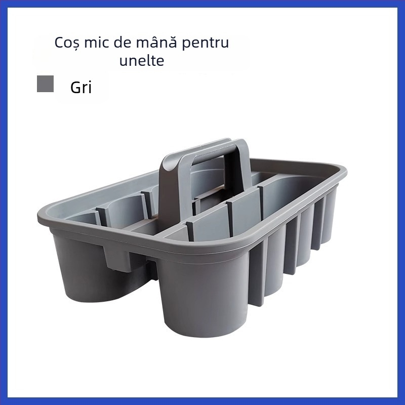 Cutie de unelte din plastic, coș de mână pentru unelte, depozitare pentru unelte și instrumente, origine Jiangxi, rezistență la încărcare