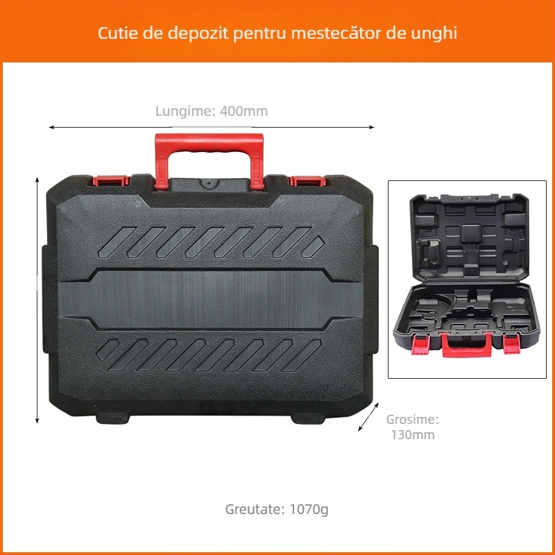 Snij Cutie de Unelte din Plastic, Material PP, Design Portabil cu Un Singur Strat, Depozitare pentru Instrumente și Vehicule