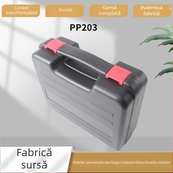 Cutie protejată de unelte din plastic pentru lucrări electrice — impermeabil, design îngroșat, portabilă pentru mașină, capacitate 4,8 L, sarcină 25 kg