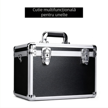 Cutie pentru unelte din aliaj de aluminiu – Cutie de depozitare multifuncțională