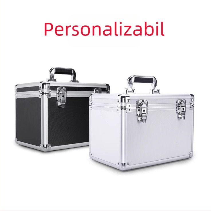 Cutie pentru unelte din aliaj de aluminiu – Cutie de depozitare multifuncțională