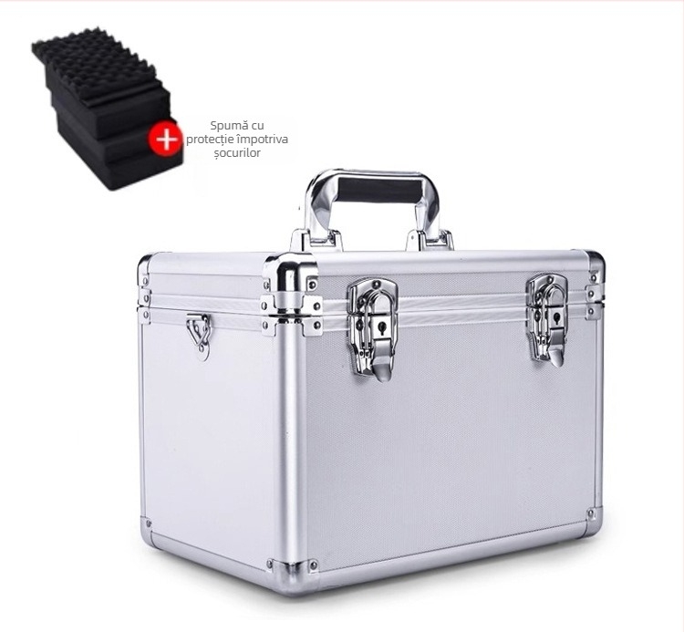 Cutie pentru unelte din aliaj de aluminiu – Cutie de depozitare multifuncțională