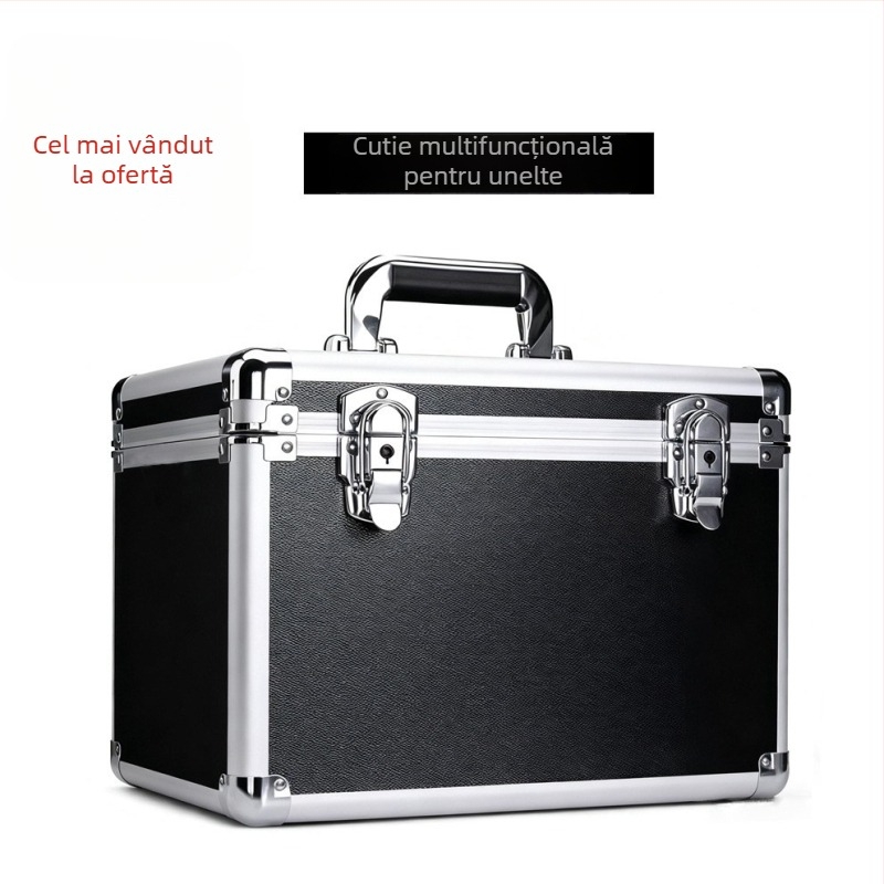 Cutie pentru unelte din aliaj de aluminiu – Cutie de depozitare multifuncțională