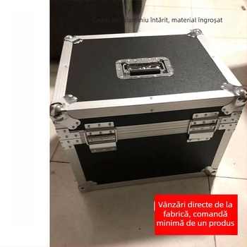 Caseră zbor din aliaj de aluminiu; impermeabilă, antișoc, cu roți pentru transport