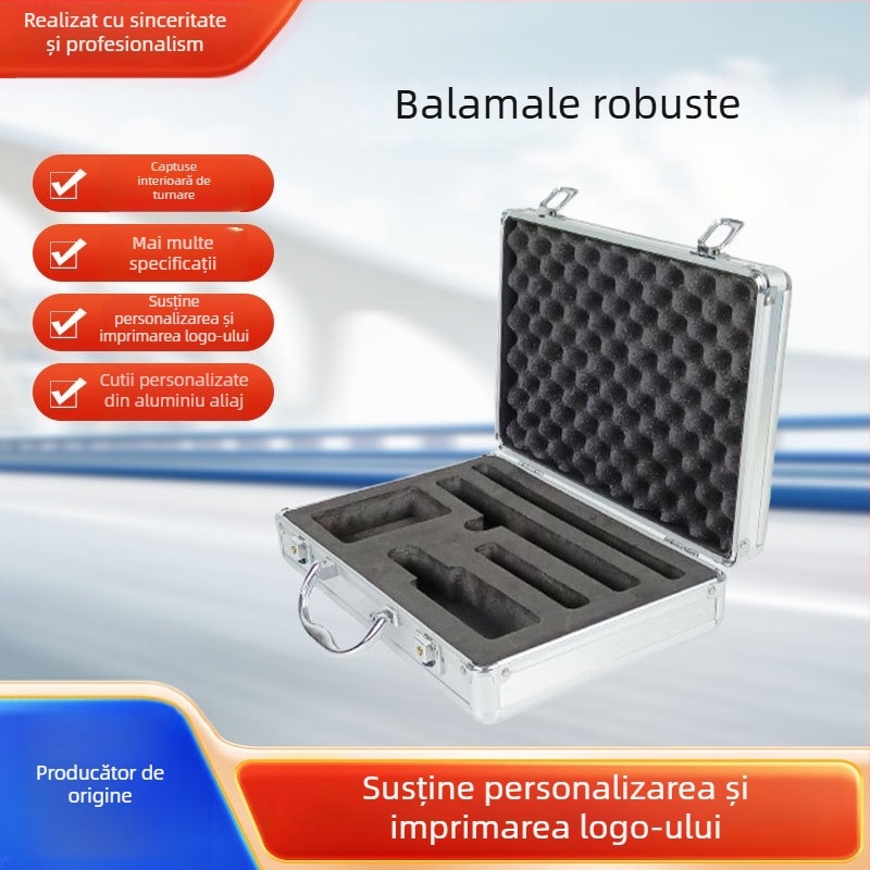 Fucheng cutie din aluminiu pentru echipamente de incendiu – husă portabilă cu carcasă rigidă pentru depozitare, seria echipamentelor de incendiu din aliaj de aluminiu