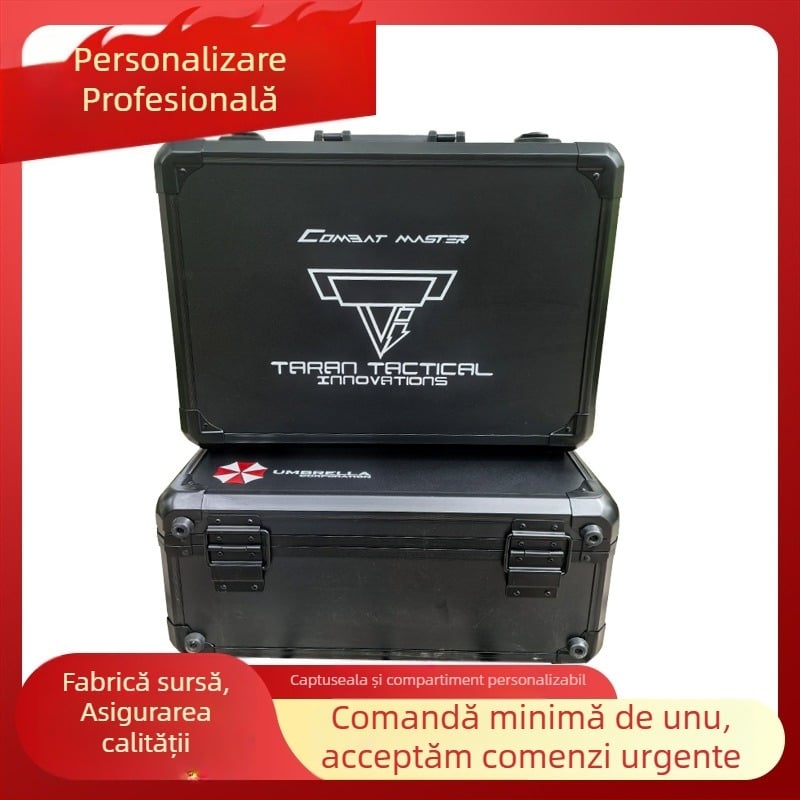 Valiză din aliaj de aluminiu pentru instrumente și echipamente — antișoc, impermeabilă, pe role, ușoară, personalizabilă