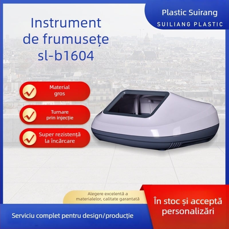 Carcasă desktop multifuncțională pentru instrumente medicale cosmetice din plastic, plastic dur, prelucrare personalizată, capacitate 0.01, Sui Liang