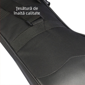 Geantă pentru erhu, cu umplutură antișoc sporită, Oxford impermeabil, ușoară, căptușeală din poliester