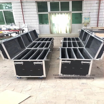 Cutie pentru echipamente din aliaj de aluminiu pentru cazuri de instrumente și de zbor — variante personalizabile, cod 518-110