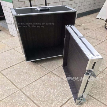 Cutie pentru echipamente din aliaj de aluminiu pentru cazuri de instrumente și de zbor — variante personalizabile, cod 518-110