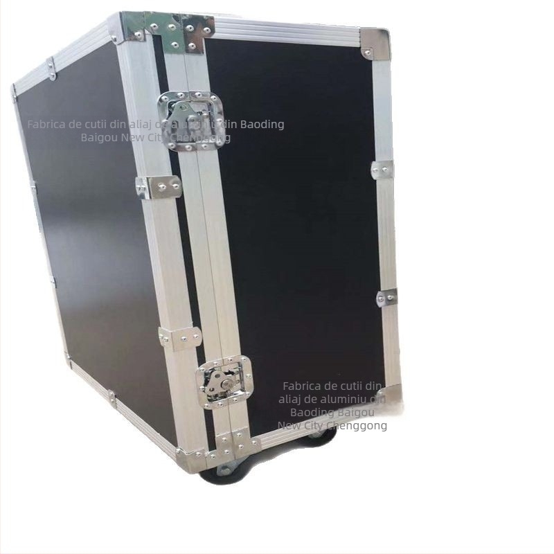 Cutie pentru echipamente din aliaj de aluminiu pentru cazuri de instrumente și de zbor — variante personalizabile, cod 518-110