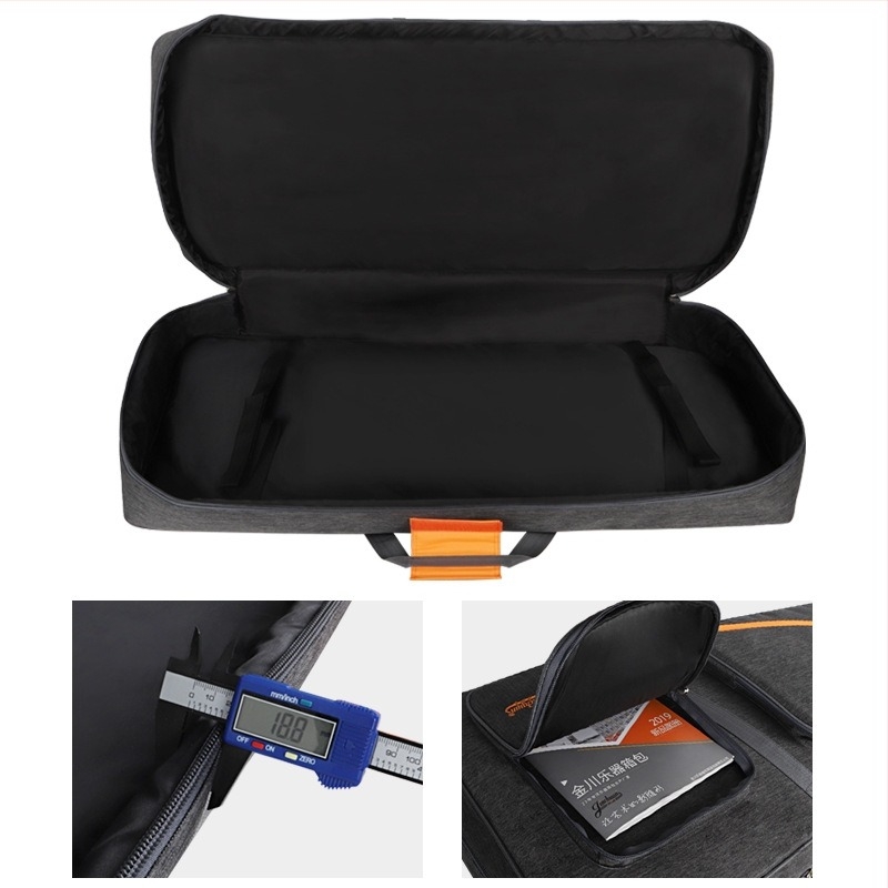 Geantă pentru claviatură electronică de 61 de taste, exterior Oxford, căptușeală poliester, model A-2002, brand jinhcuan