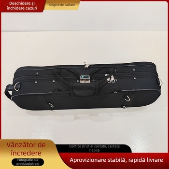 Geantă pentru vioară Open-Close Bag, exterior Oxford din țesătură, căptușeală de catifea, stil urban minimalist