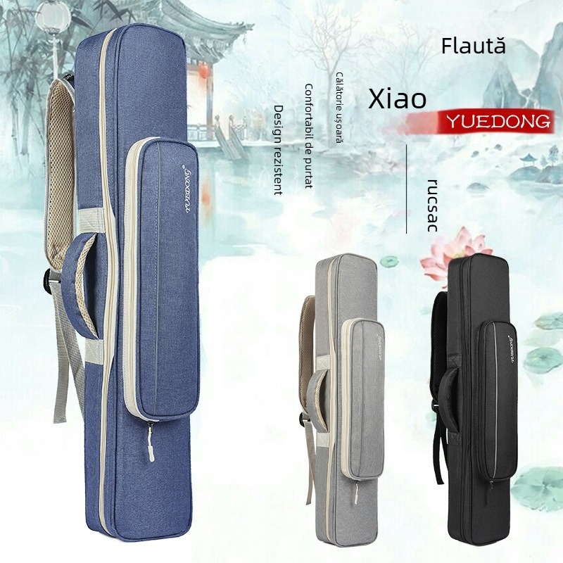 Geantă pentru flaut – instrumente muzicale, material Oxford, căptușeală 210D, stil geantă de mână