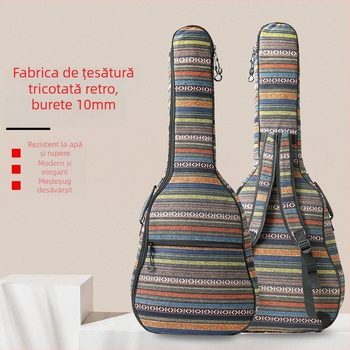 Geantă pentru chitară A7 – material Oxford, unisex, pentru antrenament în afara campusului