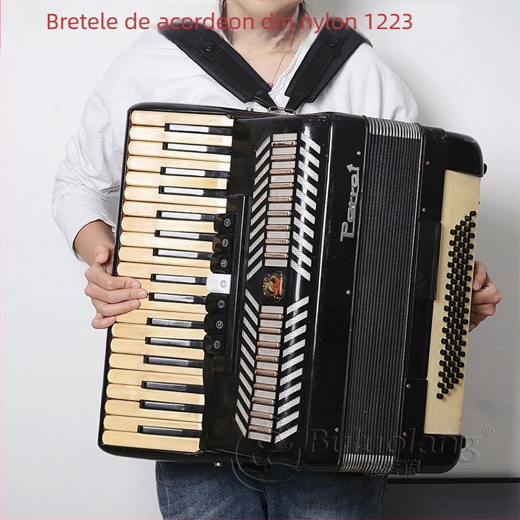Curea pentru acordeon 120 bas, model 1223, BULUOLANG, material Oxford