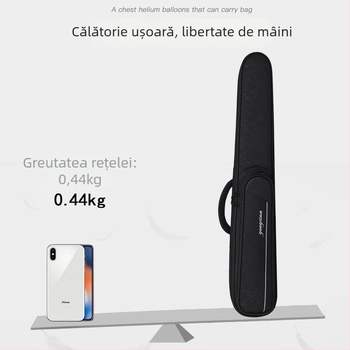 Geantă pentru saxofon din material Oxford, căptușeală din spumă groasă, ultra-ușoară, rezistentă la uzură, purtare pe umăr sau ca rucsac