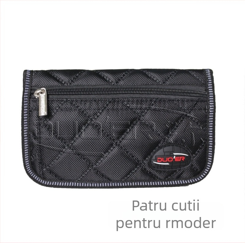Geantă pentru instrumente de suflat Doyle, material Oxford, stil clutch, căptușită cu bumbac, fără curea, mediu moale