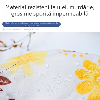 Căciulă de duș impermeabilă pentru adulți, reutilizabilă, din poliester, culoare solidă, greutate 0.1 kg, marca Miaojie