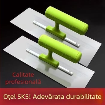 Mistrie din oțel inoxidabil pentru tencuială și cuțit pentru chit